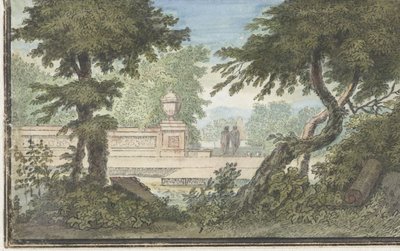 Paesaggio arcadico da Jacob van Liender