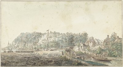 La chiusa presso la Grebbe tra Rhenen e Wageningen da Jacob van Liender