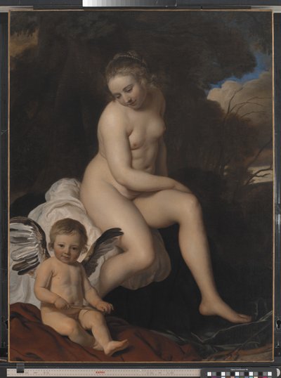 Venere e Cupido da Jacob van Loo