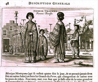 Donne cinesi, una descrizione generale da un resoconto di un
