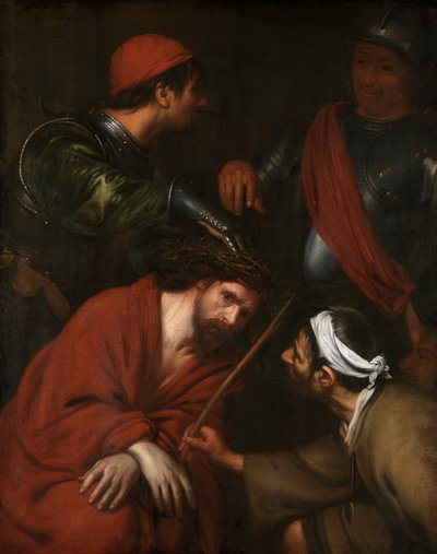 Cristo Incoronato di Spine da Jacob van Oost