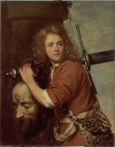 Davide con la testa di Golia, 1643 da Jacob van Oost