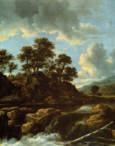 La cascata da Jacob van Ruisdael