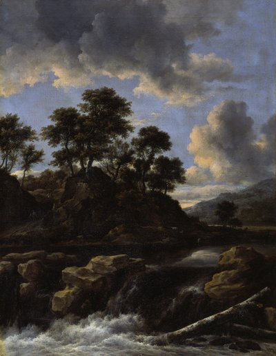 La cascata da Jacob van Ruisdael