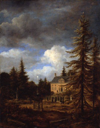 Il cottage da Jacob van Ruisdael
