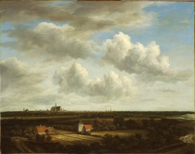 Vista dei campi di sbiancamento vicino ad Haarlem da Jacob van Ruisdael