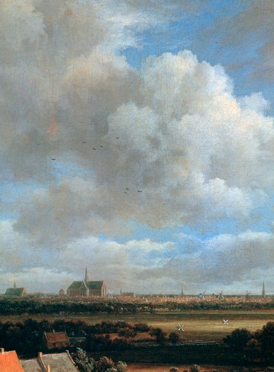 Veduta di Haarlem (dettaglio) da Jacob van Ruisdael