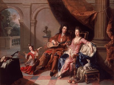 Il chitarrista da Jacob van Schuppen