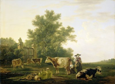 Ora della mungitura da Jacob van Strij