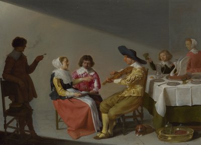 Una festa musicale da Jacob van Velsen
