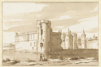Veduta del castello di St. Aldegonde a West-Souburg da Jacob van der Ulft (attributed to)