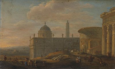 Veduta di una città italiana da Jacob van der Ulft
