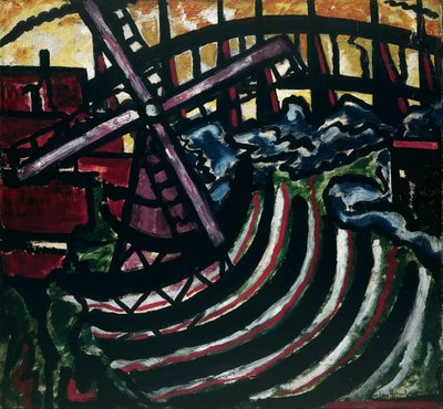 Il mulino olandese, 1916 da Jacoba Berendina van Heemskerck van Beest