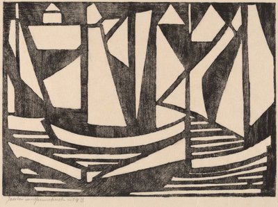 Barche, 1915 da Jacoba van Heemskerck van Beest