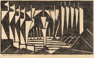Barche a Vela Stilizzate da Jacoba van Heemskerck van Beest