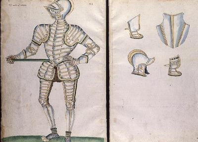 Armatura per il Duca di Bedford, c.1589 da Jacobe Halder