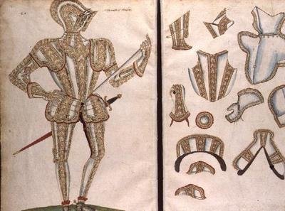Armatura per il Conte di Essex, c.1589 da Jacobe Halder