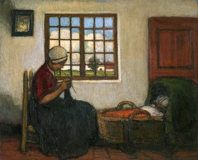 Interno con culla da Jacobs Smits