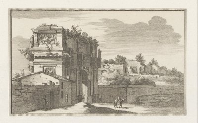 Arco di Costantino a Roma da Jacobus Baptist