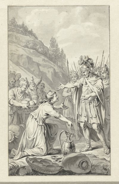 Davide e Abigail da Jacobus Buys