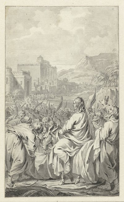 Ingresso a Gerusalemme da Jacobus Buys