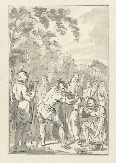 Maltrattamento degli ebrei in Tracia da Jacobus Buys
