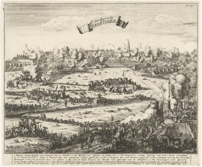 Assedio di Groningen, 1672 da Jacobus Harrewijn