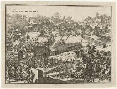 Conquista di S. Jean de Pié de Porc da Jacobus Harrewijn