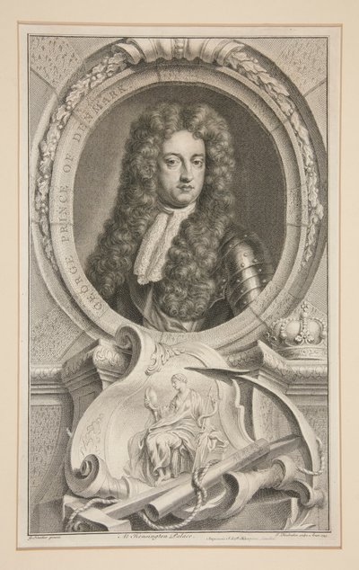 Giorgio, Principe di Danimarca da Jacobus Houbraken