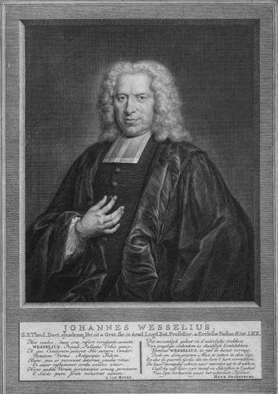 Johann Wessel da Jacobus Houbraken