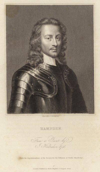 John Hampden da Jacobus Houbraken