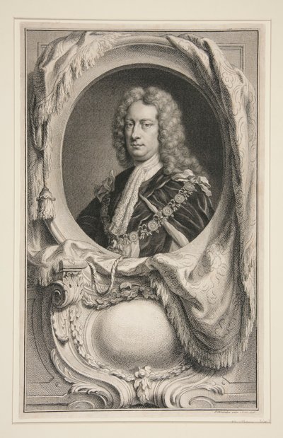 Ritratto da Jacobus Houbraken