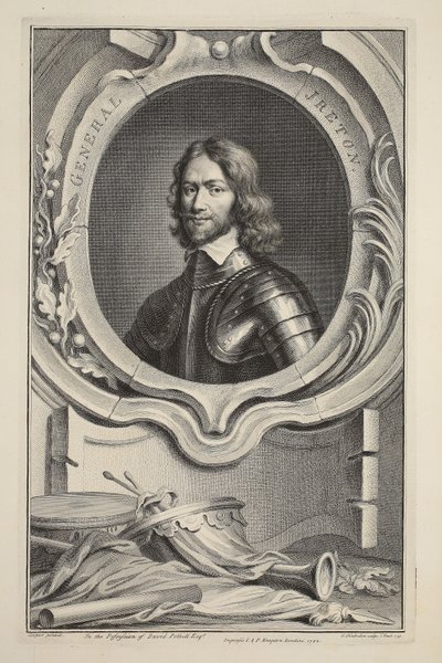 Ritratto del generale Ireton, illustrazione da 