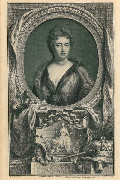 Regina Anna da Jacobus Houbraken