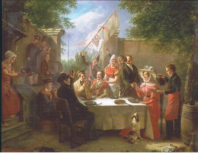 Il banchetto di nozze da Jacob Joseph Eckhout