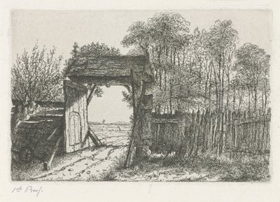 Porta della fattoria aperta da Jacobus Ludovicus Cornet