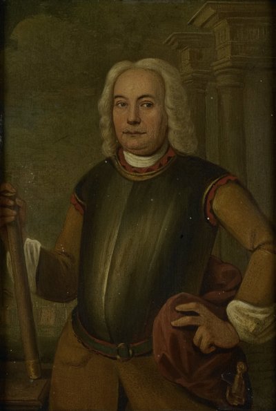 Ritratto di Johannes Thedens, Governatore Generale della Compagnia Olandese delle Indie Orientali da Jacobus Oliphant