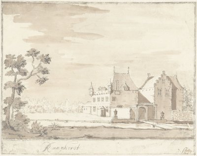 Il castello Raaphorst a Wassenaar da Jacobus Stellingwerff