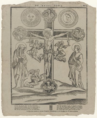 La crocifissione da Jacobus Thompson