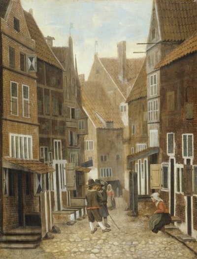 Veduta di una città da Jacobus Vrel or Frel