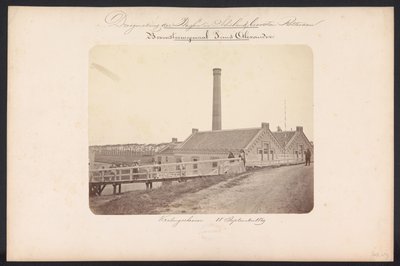 Bovenstoomgemaal Prins Alexander / Kralingscheveer 18 settembre 1869 da Jacobus van Gorkom jr.
