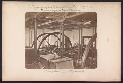 Bovenstoomgemaal Prins Alexander / Kralingscheveer 18 settembre 1869 da Jacobus van Gorkom jr.