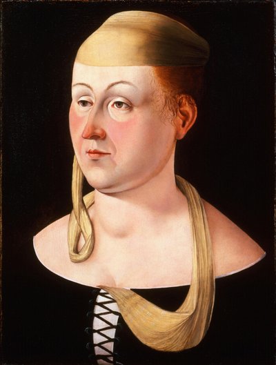 Italian: Ritratto di donna Portrait of a Lady da Jacometto Veneziano