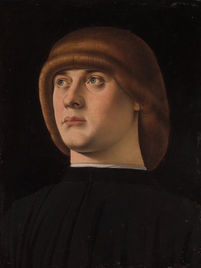 Ritratto di un giovane uomo da Jacometto Veneziano