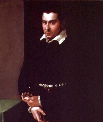 Ritratto di un membro della famiglia Scarlatti da Jacopino del Conte