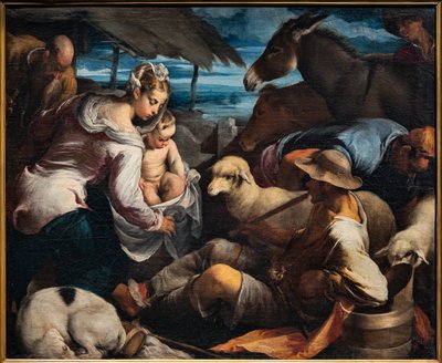 Adorazione dei pastori da Jacopo (1510 92) Bassano