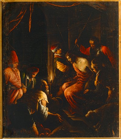 Incoronazione di spine (dipinto) da Jacopo (1510-92) Bassano