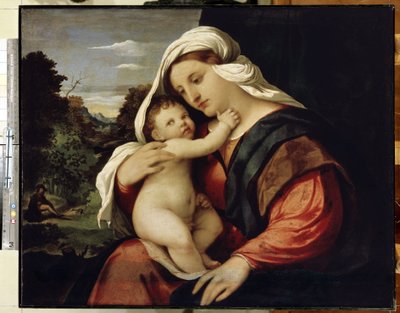 Vergine con il Bambino da Jacopo (c.1480 1528) Palma