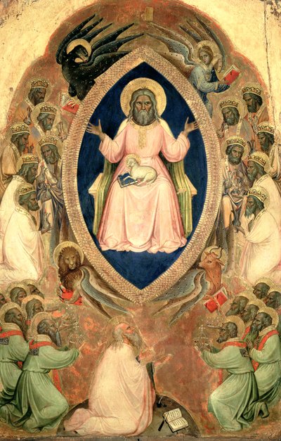 Dio Padre in trono dal Polittico dell