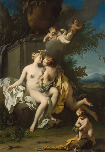 Flora e Zefiro, 1730s da Jacopo Amigoni